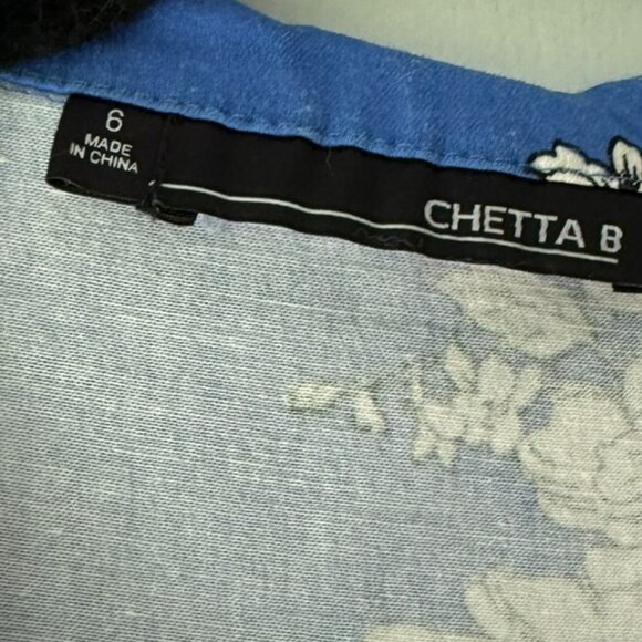 Blue Floral Dress - Picture 3 of 3